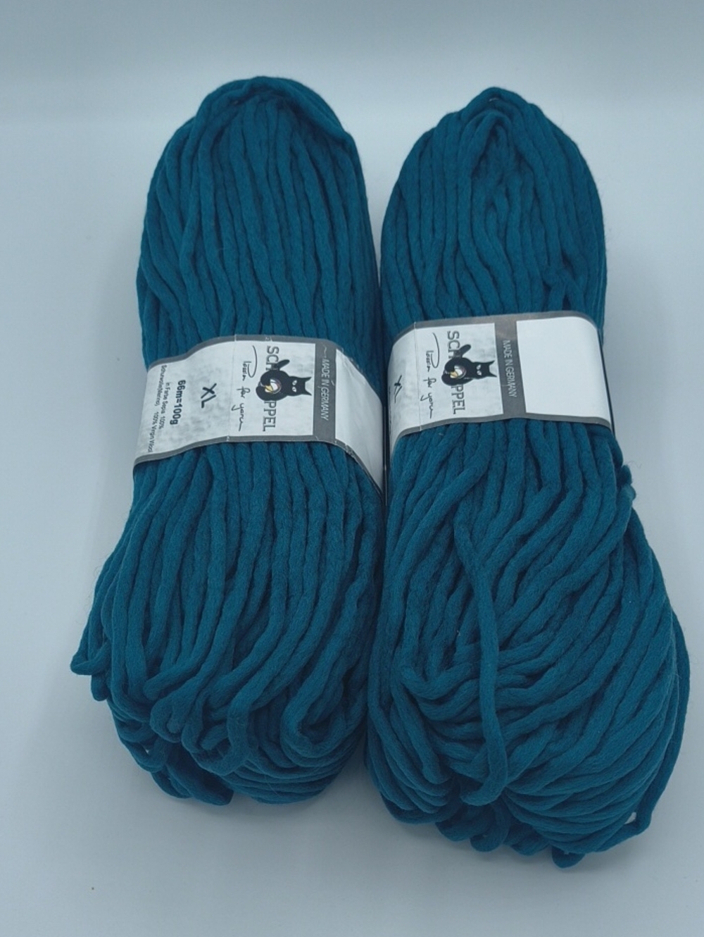 Schoppel Merino Wool Yarn Skeins - Pair Sepia
